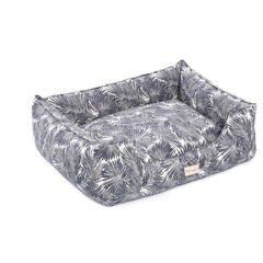 Pet Comfort Alpha Merta Köpek Yatağı Beyaz/Siyah Large 85x105 Cm