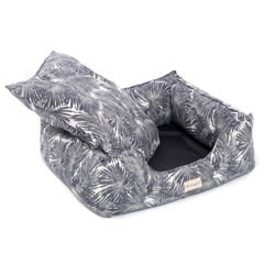 Pet Comfort Alpha Merta Köpek Yatağı Beyaz/Siyah Large 85x105 Cm
