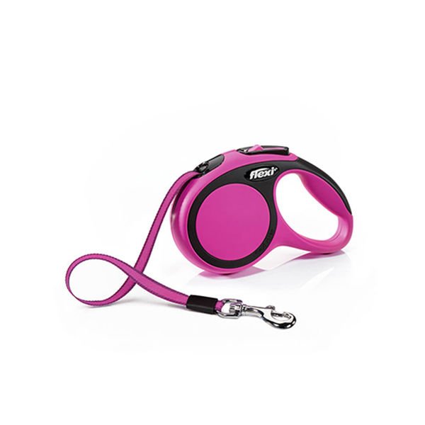 Flexi New Comfort Şerit Otomatik Gezdirme Tasması (XS) 3M Pembe