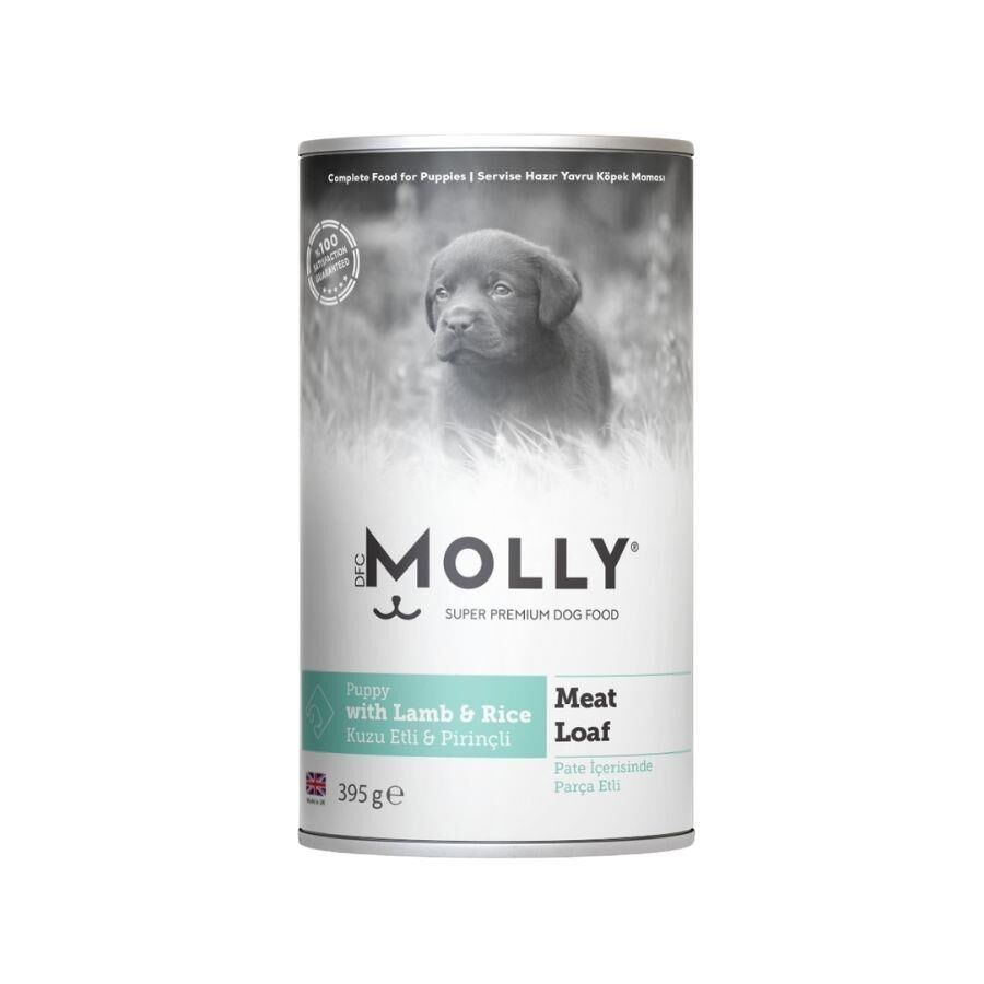 Molly Pate Ezme Kuzulu Yavru Köpek Konservesi 395 Gr