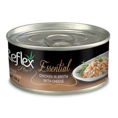 Reflex Plus Tavuk ve Peynirli Yetişkin Konserve Kedi Maması 70 Gr