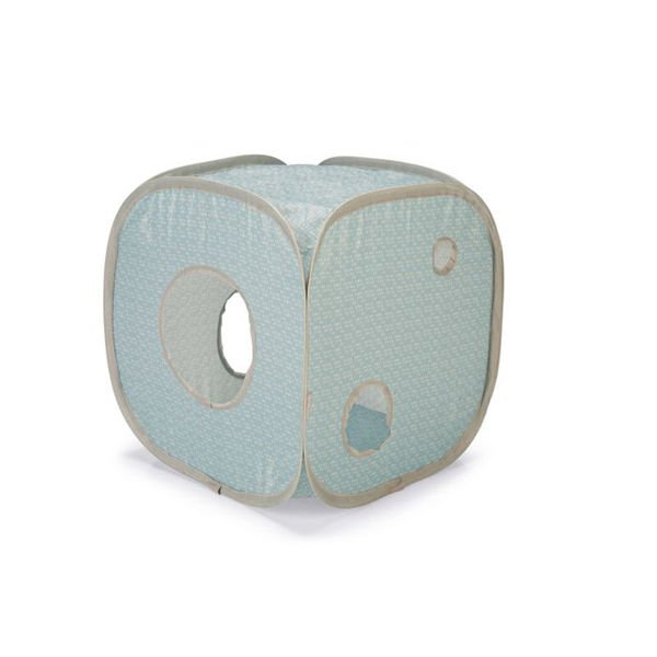 Beeztees Yavru Kedi Evi Mavi 35 Cm