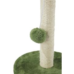 M-Pets My First Ponponlu Kedi Tırmalama Tahtası 24x24x30 Cm Yeşil