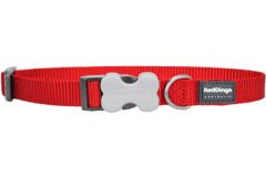 Red Dingo New Zealand Klasik Köpek Boyun Tasması Kırmızı 12 Mm