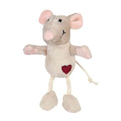 Trixie Kedi Otlu Peluş Kedi Oyuncağı Bej 11 Cm