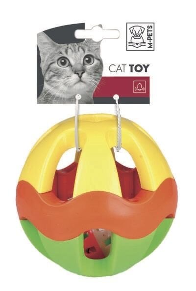 M-Pets Wave Top Plastik Kedi Oyuncağı 12 Cm Renkli