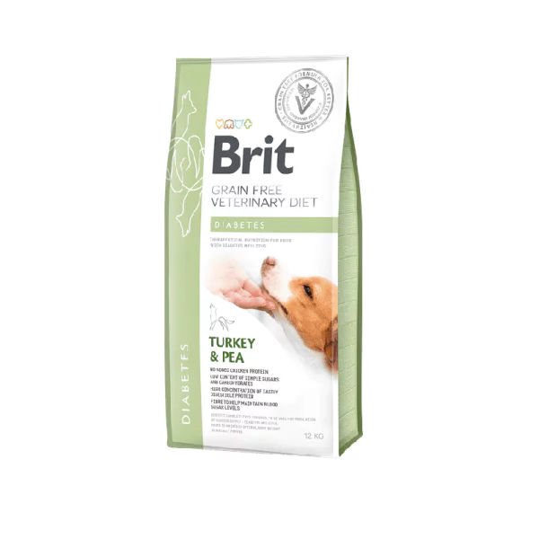 Brit Veterinary Diabetes Hindili ve Yumurtalı Yetişkin Köpek Maması 12 Kg