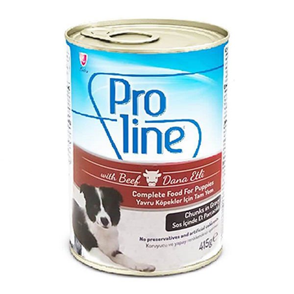 Proline Biftekli Sos içinde Yavru Köpek Konservesi 415 Gr