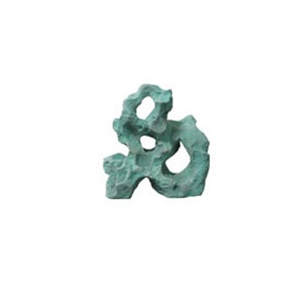Kw Zone Akvaryum Dekoru Delikli Kayalık 15x8x11 Cm