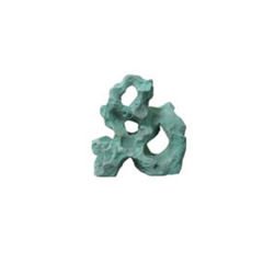 Kw Zone Akvaryum Dekoru Delikli Kayalık 15x8x11 Cm