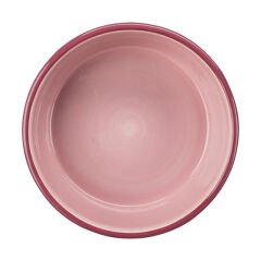 Trixie Balık ve Kedi Desenli Seramik Kedi Mama ve Su Kabı Yeşil 0.35 Lt 12.5 Cm