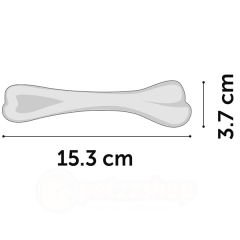 Flamingo Çikolata Aromalı Köpek Kemik Oyuncağı 15 Cm