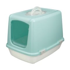 Joypet Üstü Açılabilir Kapalı Kedi Tuvaleti Yeşil Small 50x38x50 Cm