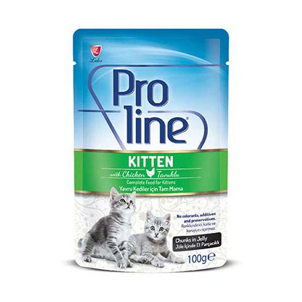Proline Kitten Tavuklu Pouch Yavru Konserve Kedi Maması 100 Gr