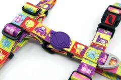 Tailpetz Alliens Desenli Köpek Boyun Tasması Xsmall 19-33x22-37 Cm