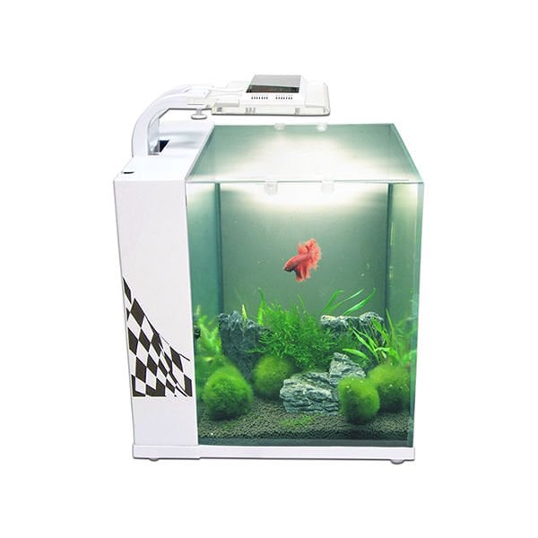 Cr Akvaryum ithal Dokunmatik Led Lamba ve Filtre 35x35x35 Cm 42 Lt