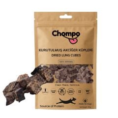 Chompo Kurutulmuş Ciğer Küpleri Köpek Ödül Maması 100 Gr