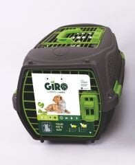 M-Pets Eco Giro Carrier Kedi ve Küçük Irk Köpek Taşıma Çantası 51.6x32.7x29.6 Cm Siyah/Turuncu Small