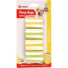 Flamingo Köpek Dışkı Toplama Torbası Limonlu 4x15 Cm