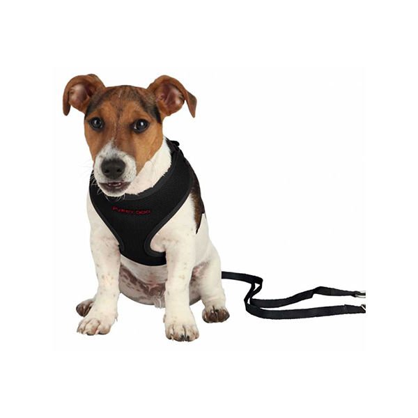Trixie Yavru Köpek Göğüs ve Gezdirme Tasması Siyah 10 Mm 33-47 Cm 2 Mt