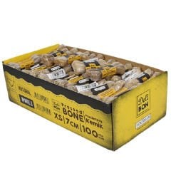 Delibon Box Natural Press Köpek Kemik Ödülü Kutu 7 Cm 100 Adet