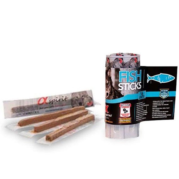 Alpha Spirit Balıklı Sticks Köpek Ödülü 16x10 Gr