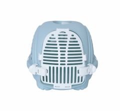 M-Pets Skyline Carrier Kedi ve Küçük Irk Köpek Taşıma Çantası 52x40x32 Cm Mavi