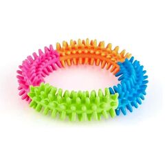 Pet Vogue Kauçuk Halka Diş Kaşıma Köpek Oyuncağı 12 Cm
