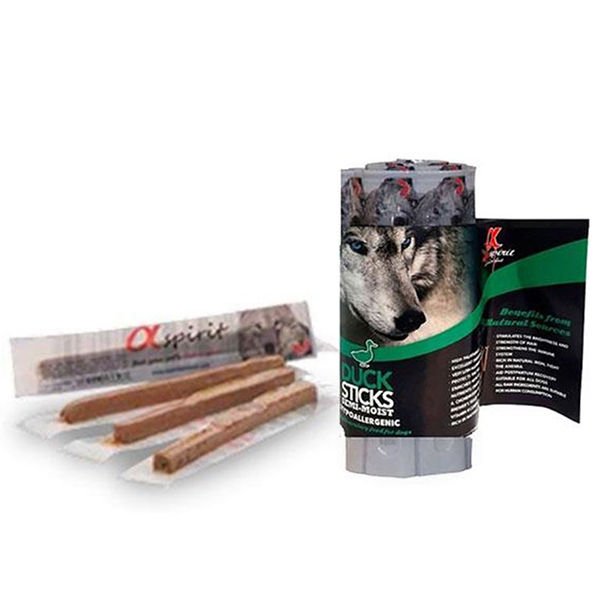 Alpha Spirit Ördekli Sticks Köpek Ödülü 16x10 Gr