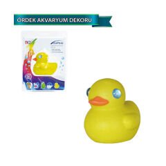 Dophin Ördek Figürlü Akvaryum Dekoru