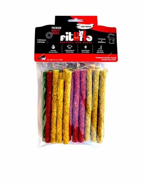Fitline Munchy Deri Çubuk Köpek Ödülü 15 Adet Medıum