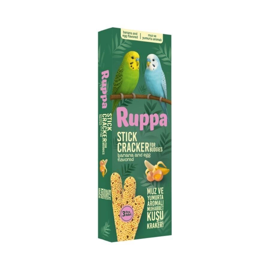 Ruppa Muz Aromalı Muhabbet Kuşu Krakeri 3'lü