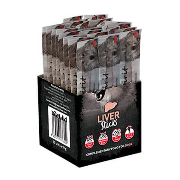 Alpha Spirit Ciğerli Sticks Köpek Ödülü 10 Gr