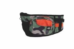 M-Pets Wild Jungle Köpek Eğitimi için Eğitmen Bel Çantası 55x15 Cm Kamuflaj