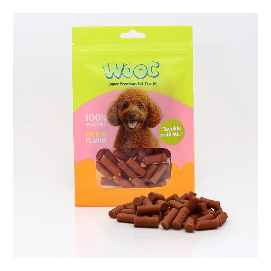 Wooc Tavuklu Mini Stick Köpek Ödülü 75 Gr