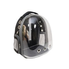 Bacco Milano Astronot Kedi Ve Köpek Taşıma Çantası Siyah