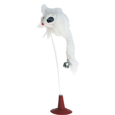 Flamingo Yaylı Fare Kedi Oyuncağı 19 cm