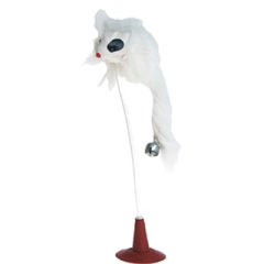 Flamingo Yaylı Fare Kedi Oyuncağı 19 cm