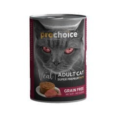 Pro Choice Adult Dana Etli Ezme Yetişkin Konserve Kedi Maması 1 Adet 400 Gr