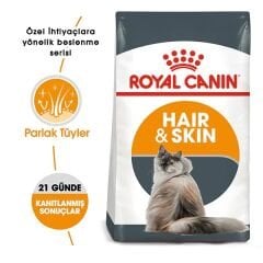 Royal Canin Hair Skin Deri ve Tüy Sağlığı için Kedi Maması 10 Kg
