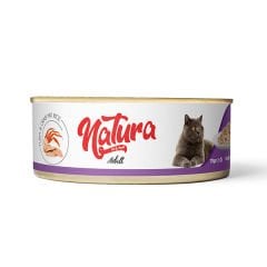 Natura Tahılsız Ton Balık ve Yengeçli Yetişkin Konserve Kedi Maması 70 Gr
