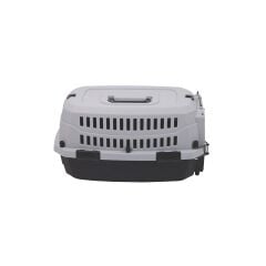 M-Pets Viaggio Carrier Iata Kedi ve Küçük Irk Köpek Taşıma Çantası 58.4x38.7x33 Cm Gri/Siyah Small