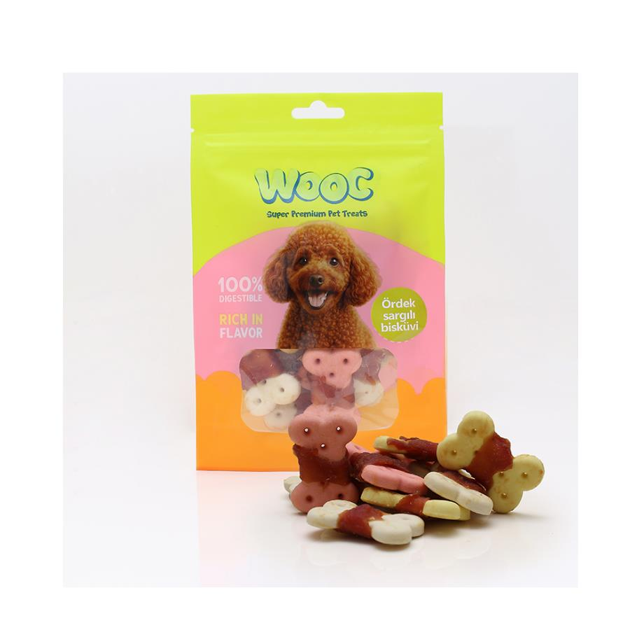 Wooc Ördek Sargılı Bisküvi Köpek Ödülü 75 Gr
