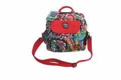 M-Pets Urban Style Freestyle Evcil Hayvan Aksesuar Taşıma Çantası 28x26x14 Cm Karışık Renkli