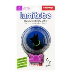 Red Dingo Lumitube Mor Işıklı Köpek Boyun Tasması 50 Cm