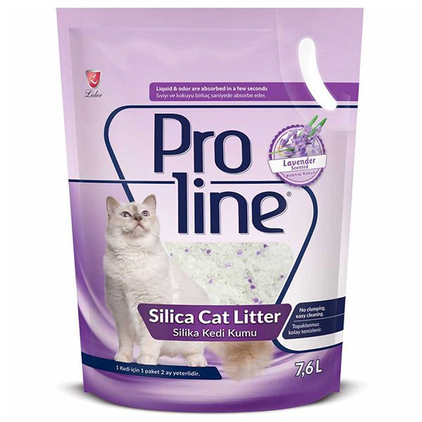 Proline Silika Lavanta Kokulu Kedi Kumu 7.6 Lt