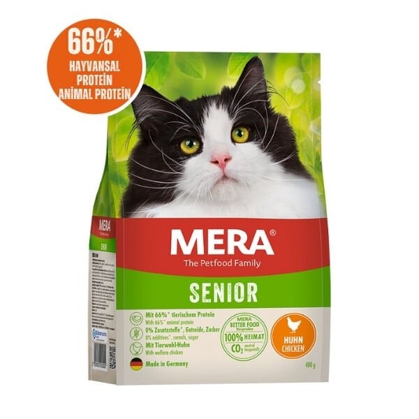 Mera Senior Tavuklu Tahılsız Yaşlı Kedi Maması 2 Kg