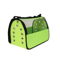 Petpretty Flybag Şeffaf Taşıma Çantası Yeşil 30x30x49 Cm