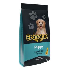 Econature Kuzu Etli Yavru Köpek Maması 15 Kg