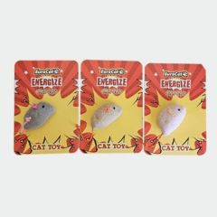 Euro Cat Tombik Fare Peluş Kedi Oyuncağı Renkli